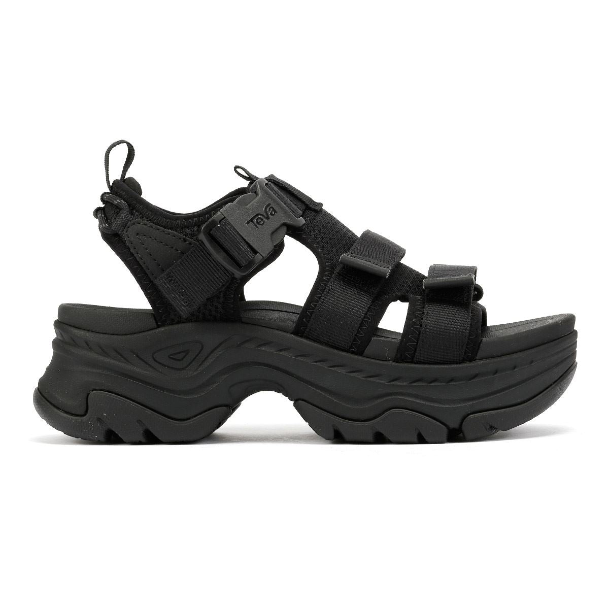Teva Hurricane Ampsole Gaila Damen Schwarze Farbe Sandalen