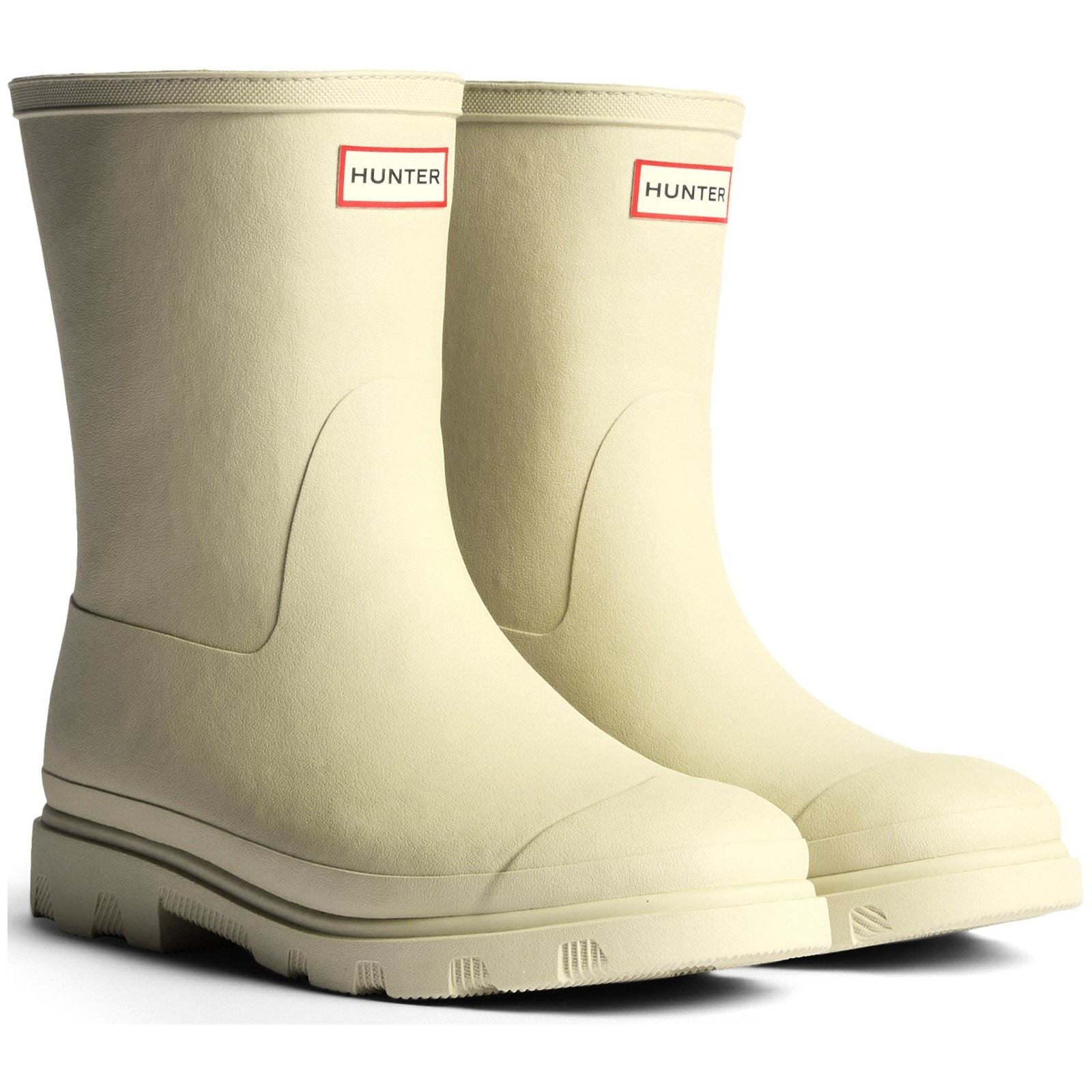 Hunter Downpour Short Insulated Gummimänner Gravel Gummistiefel