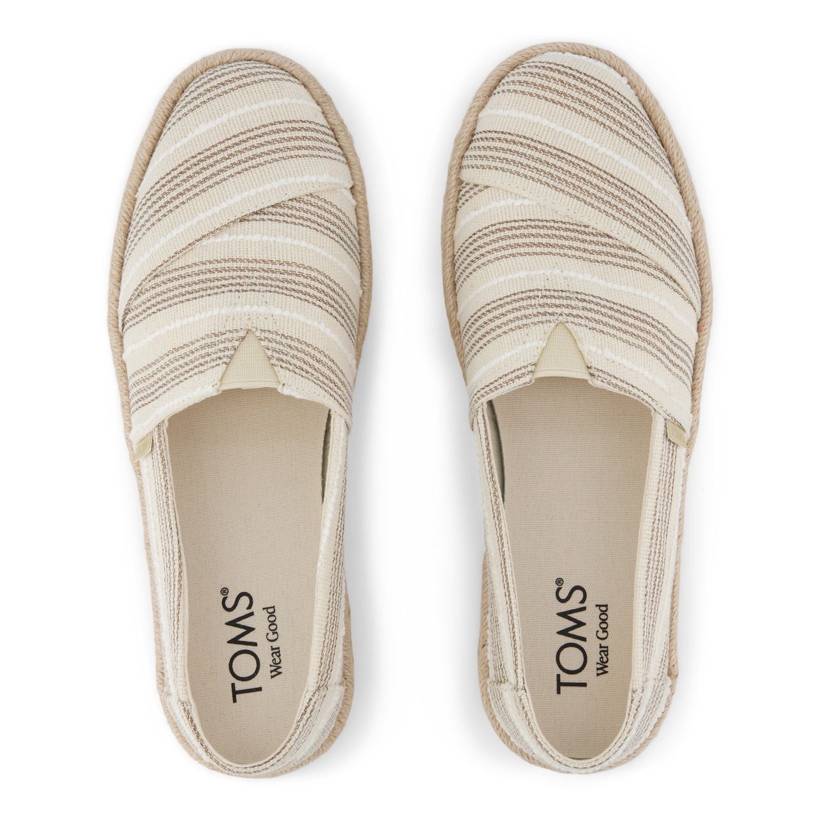 TOMS Alpargata Rope 2.0 Textil Damen Natur Espadrilles