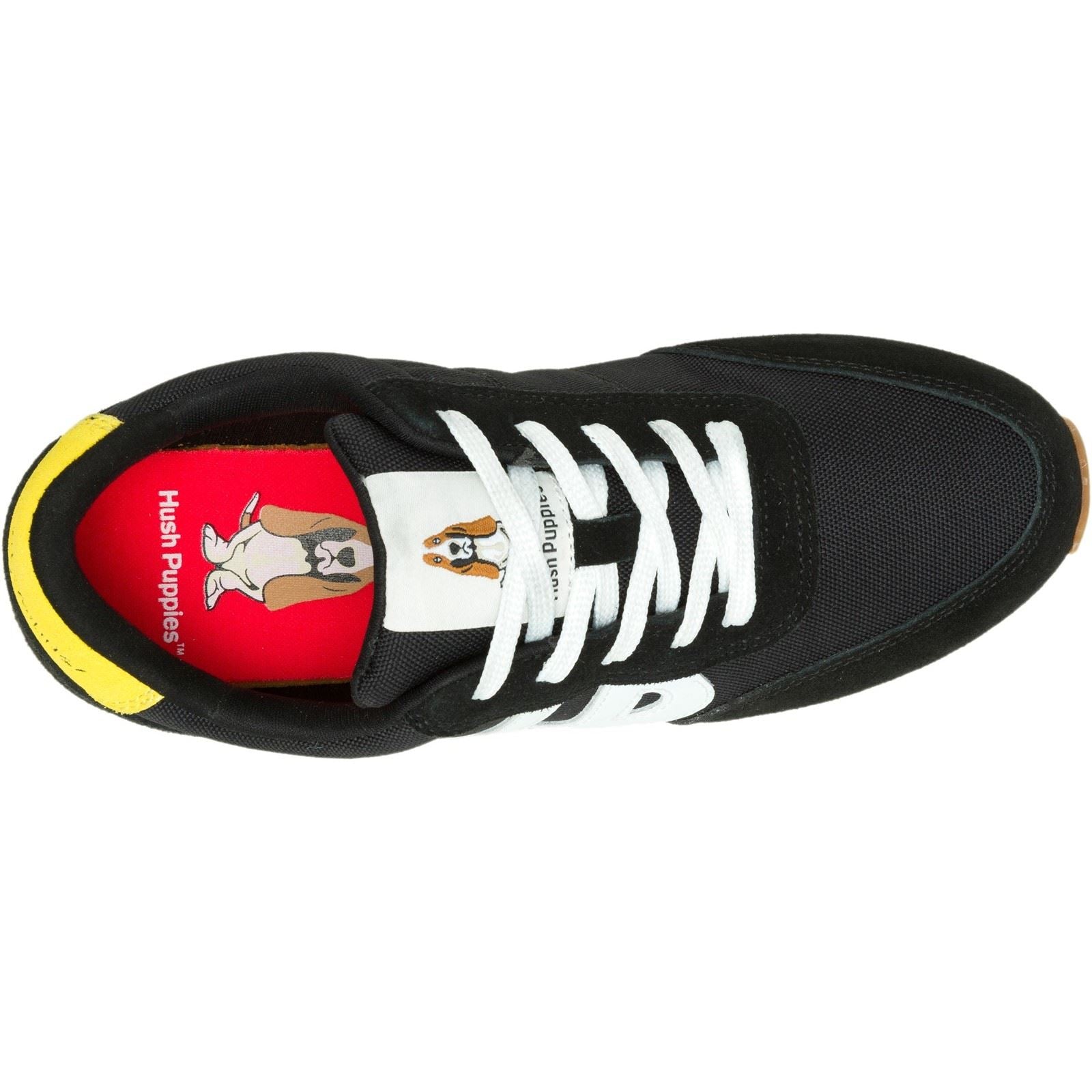 Hush Puppies SEVENTY8 Peanuts Leder Damensneakers In Erdnussfarbe
