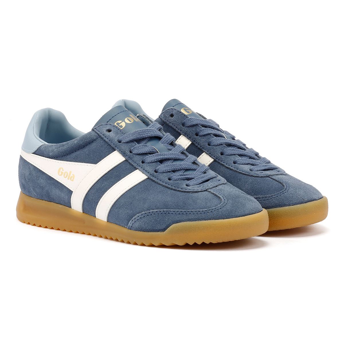 Gola Torpedo Wildleder Damensneaker In Blau