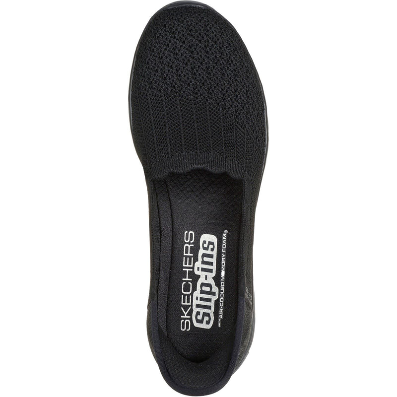 Skechers Seager Believe It Damen Sneaker In Schwarz Aus Textil