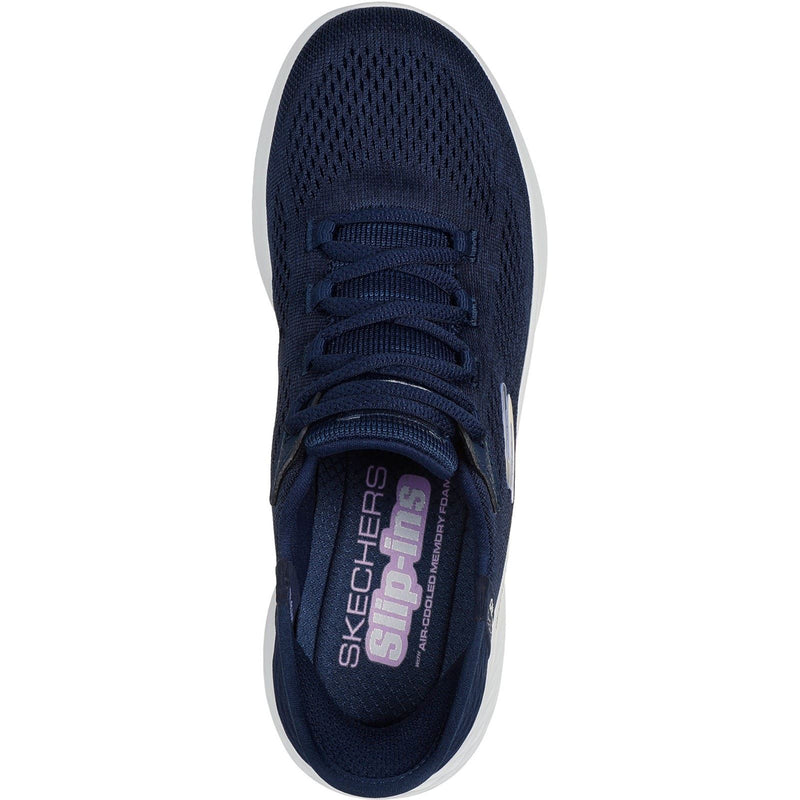 Skechers Skech-Lite Pro Natural Damen Sneaker In Marineblau/Mehrfarbig