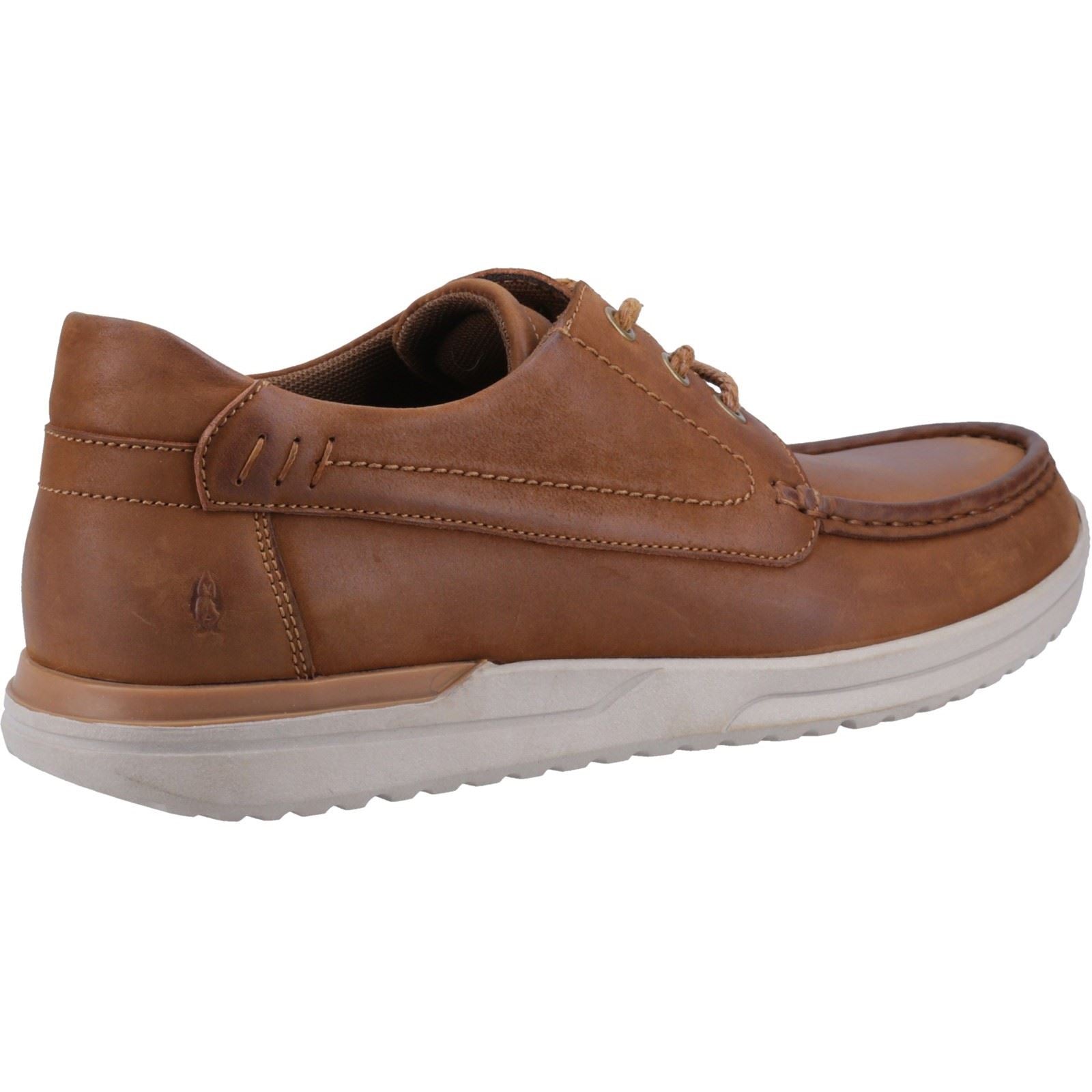 Hush Puppies Howard Leder-Herrenschuhe In Hellbraun Mit Schnürung