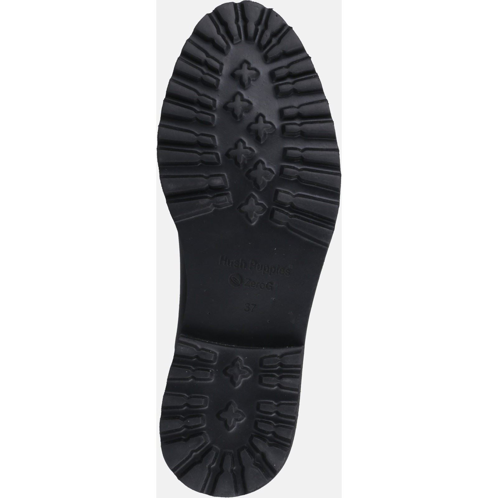 Hush Puppies Gwyneth Chelsea Damenstiefel Aus Schwarzem Wildleder
