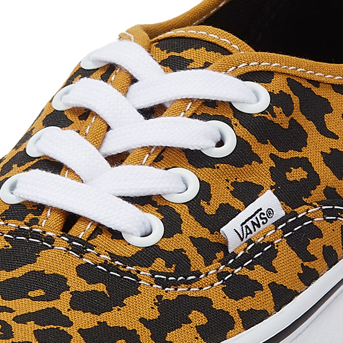Vans Authentic Leopard Damen Braun Trainer