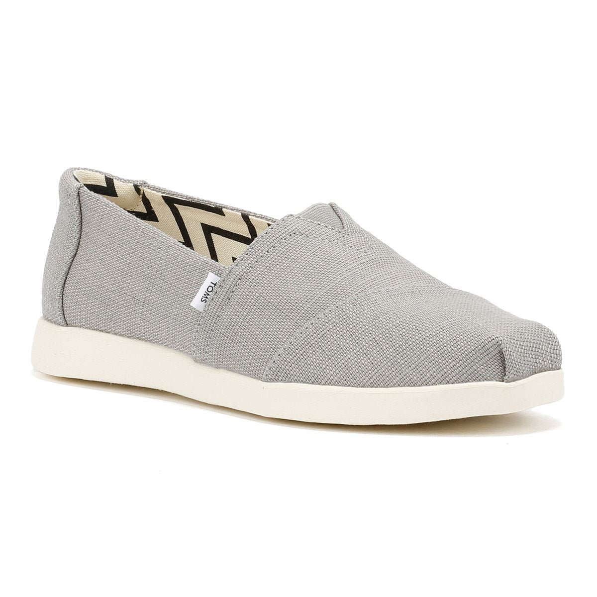 TOMS Alpargata Plus Heritage Canvas Damen Espadrilles In Grau
