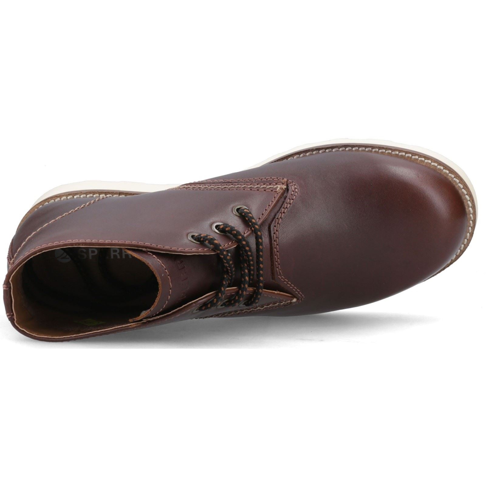Sperry Portland Leder Herren Schokoladen Ankle Boots