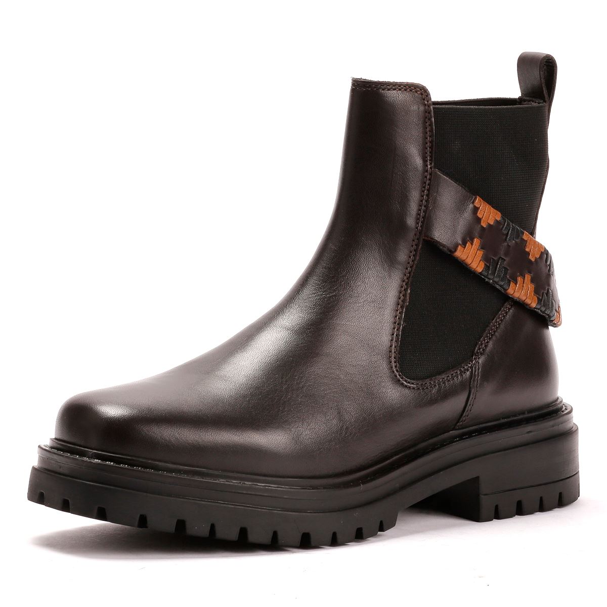 Osprey London The Guildford Chelsea Leder Damen Braune Stiefel