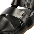 Dr. Martens Gryphon Brando Damen Sandalen Aus Schwarzem Leder