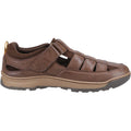 Hush Puppies Rucker Leder Herren Sandalen In Braun