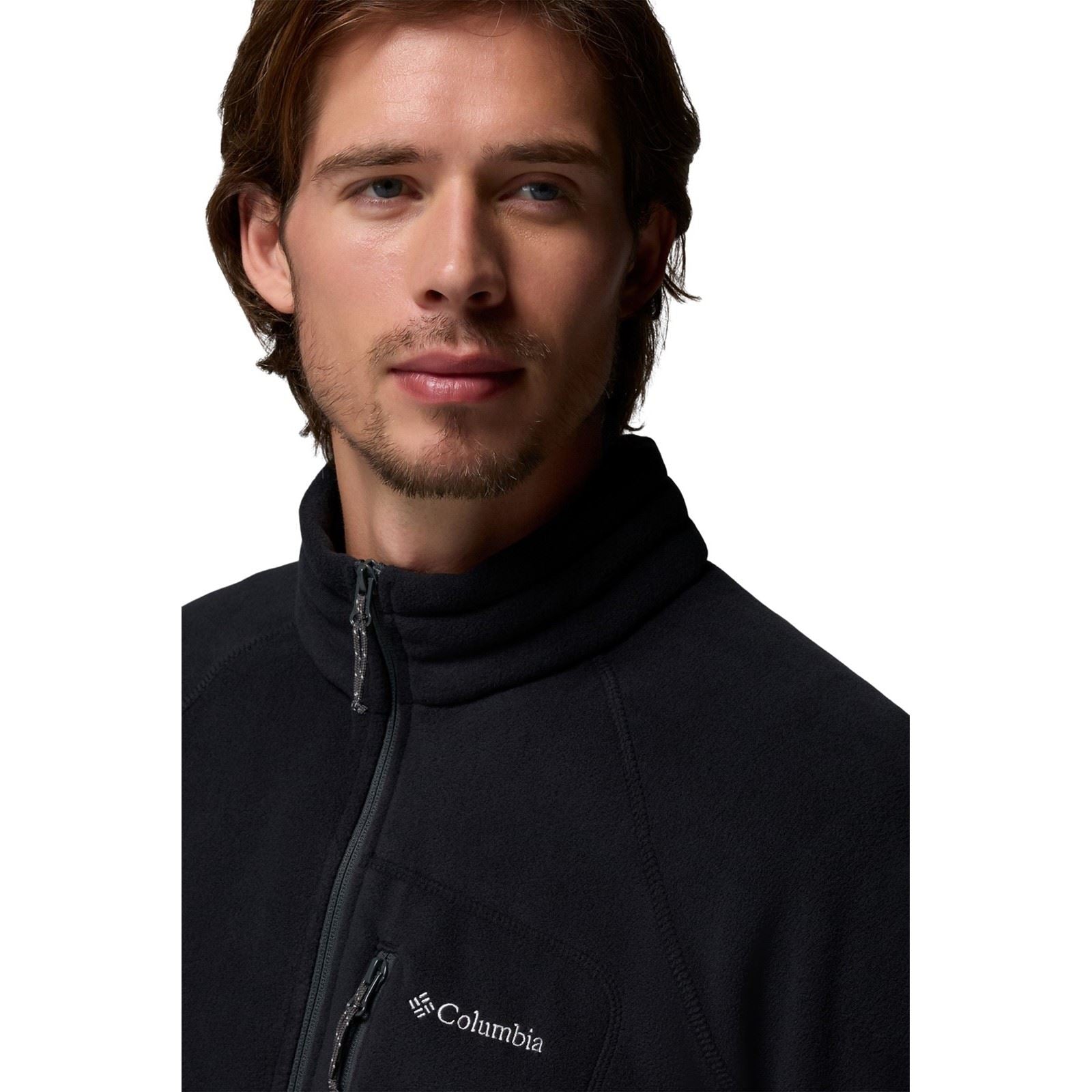 Columbia Fast Trek II Full Zip Herren Schwarze Farbe Fleecejacke