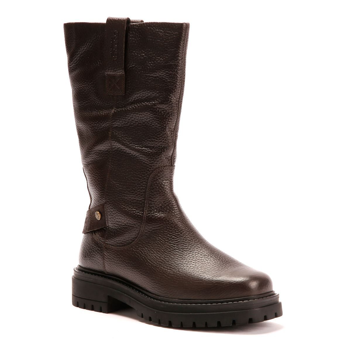 Osprey London The Gabarron Leder Damen Braune Stiefel
