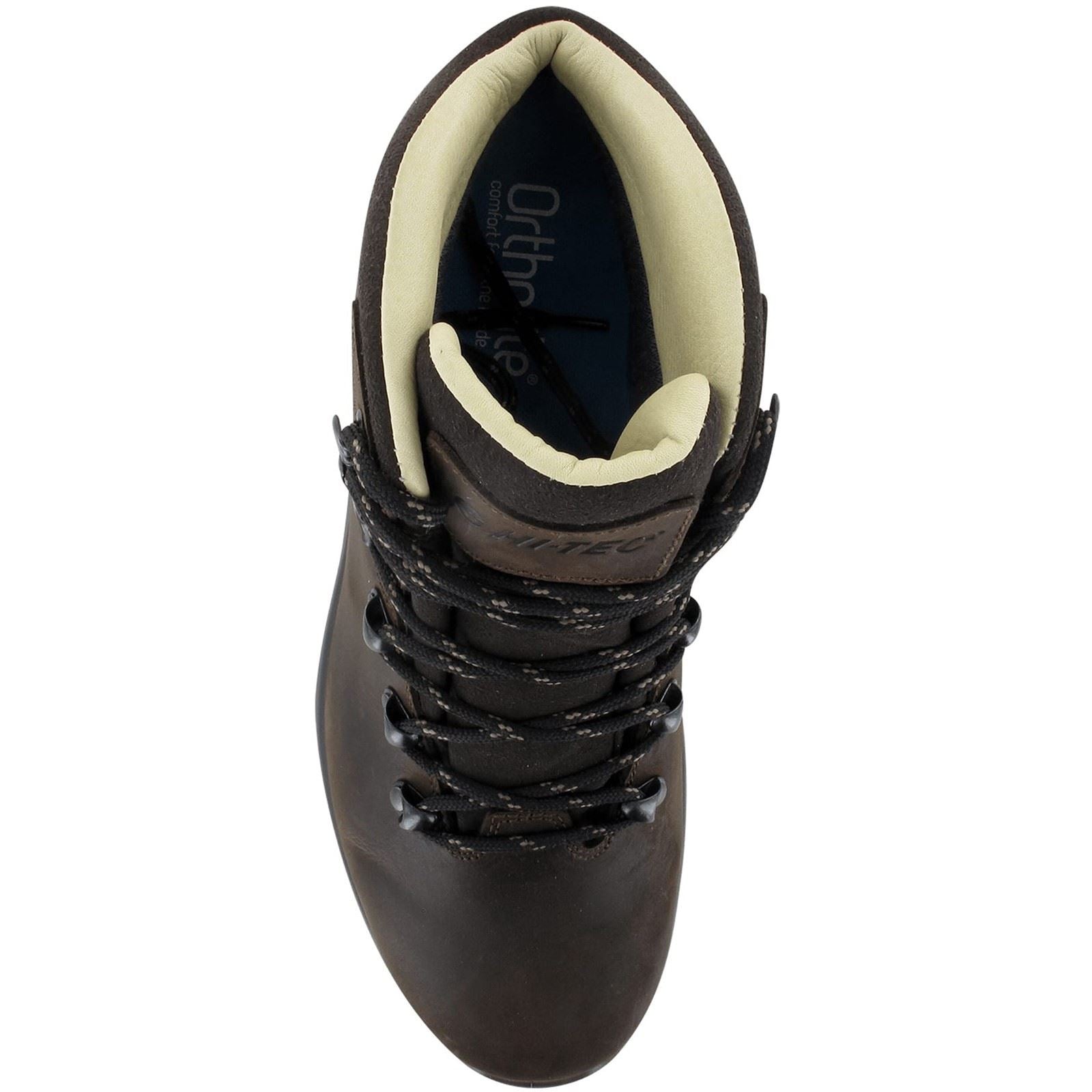 Hi-Tec Ravine Pro Damen Wanderschuhe Aus Braunem Leder