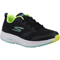 Skechers GO RUN Consistent - Intensify-X Textile Damen Sneaker In Schwarz/Limette