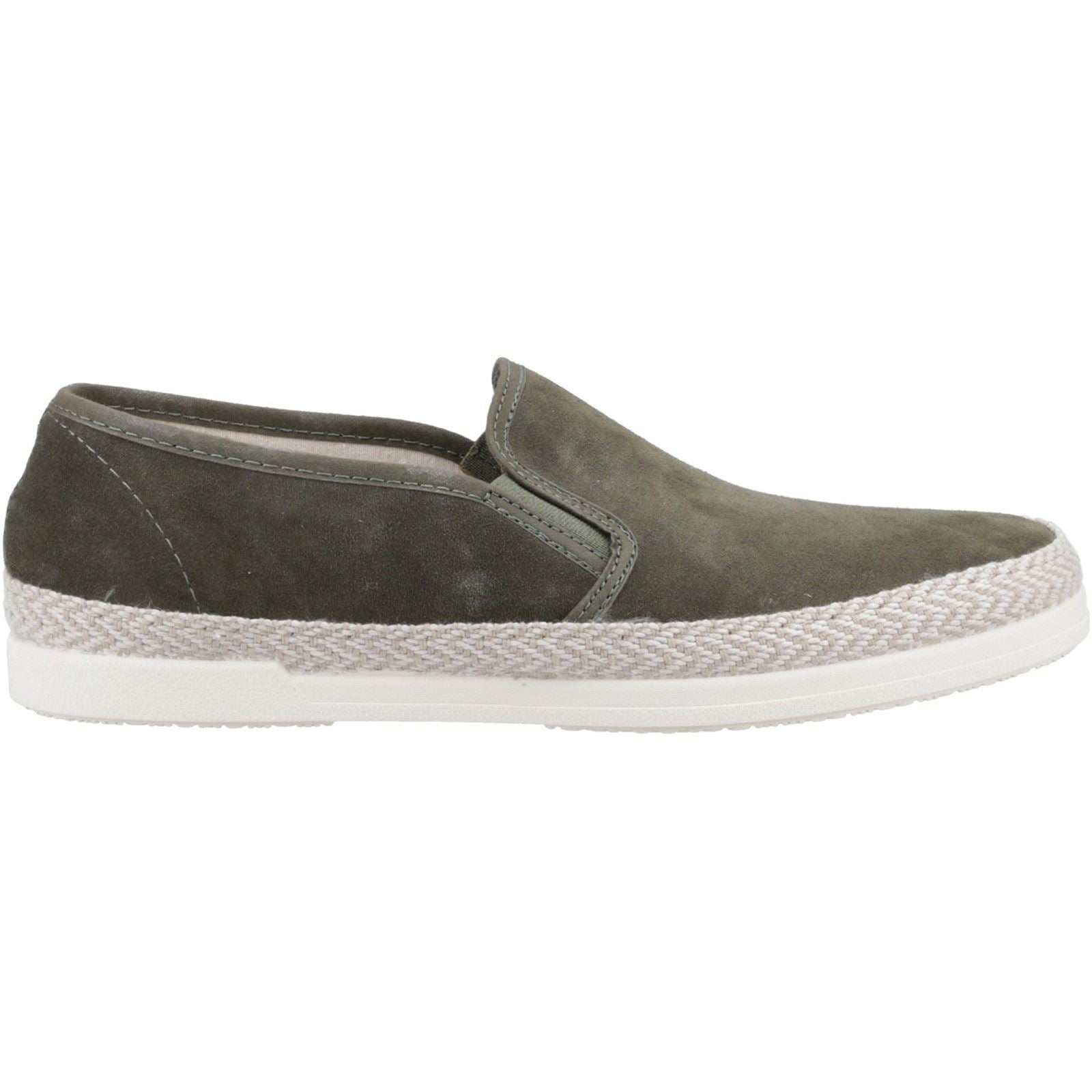 Dune Francisco Wildleder Herren Sneaker In Khaki