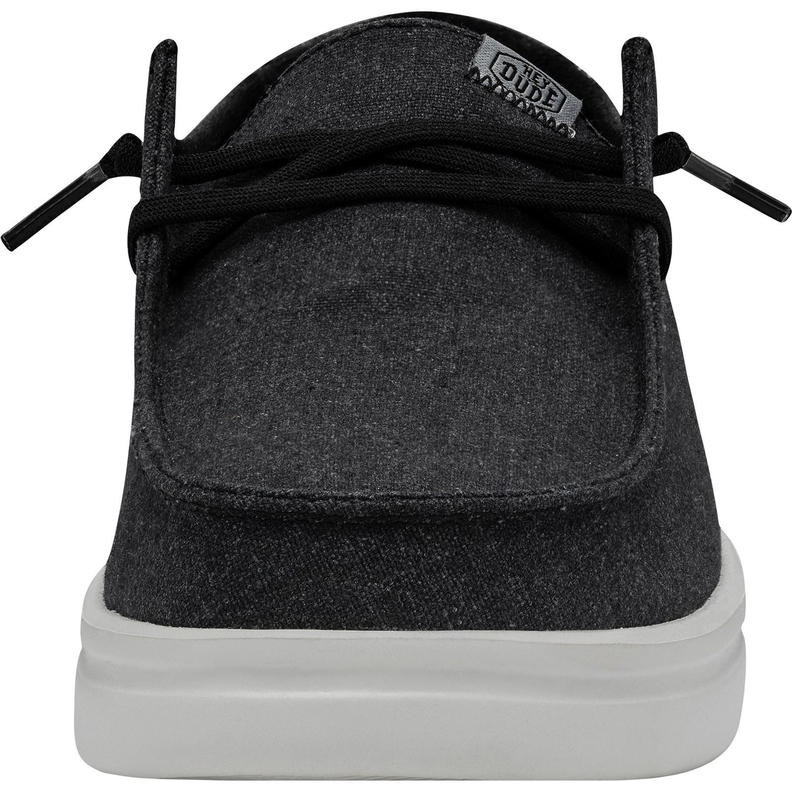 HEYDUDE Wendy Rise Damen-Schwarze Farbe Loafer
