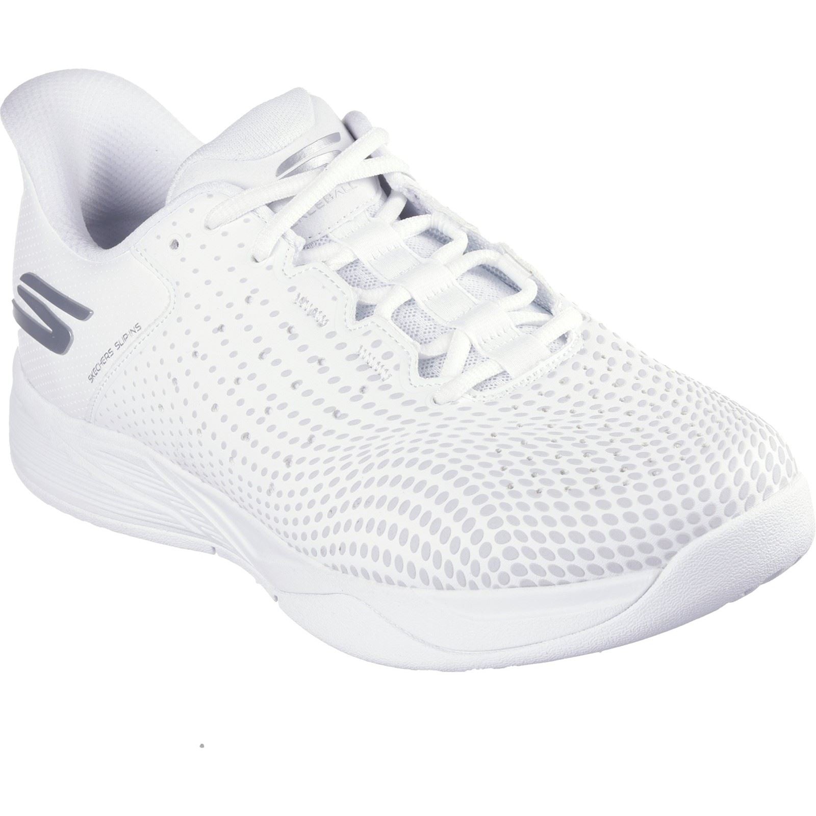 Skechers Performance Slip ins Relaxed Fit Viper Court Reload Herren Sneaker Aus Polyurethan In Weiß