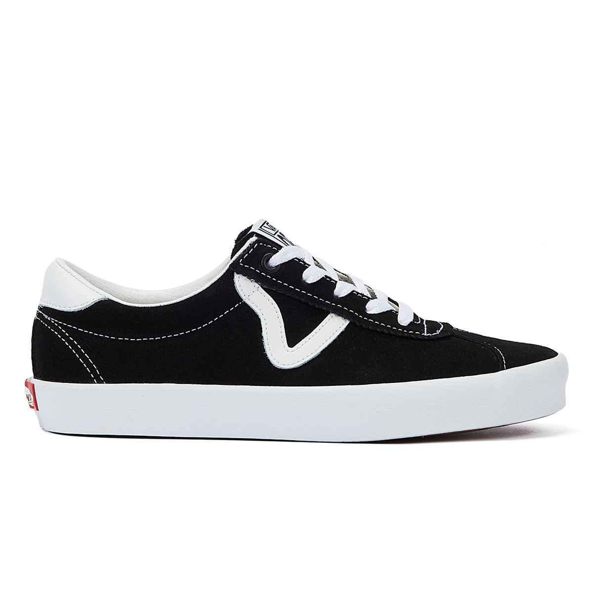 Vans Sportliche Niedrige Schwarz/Weiß Turnschuhe