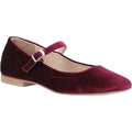 Hush Puppies Pasha Velvet Damen Bordeaux Schuhe