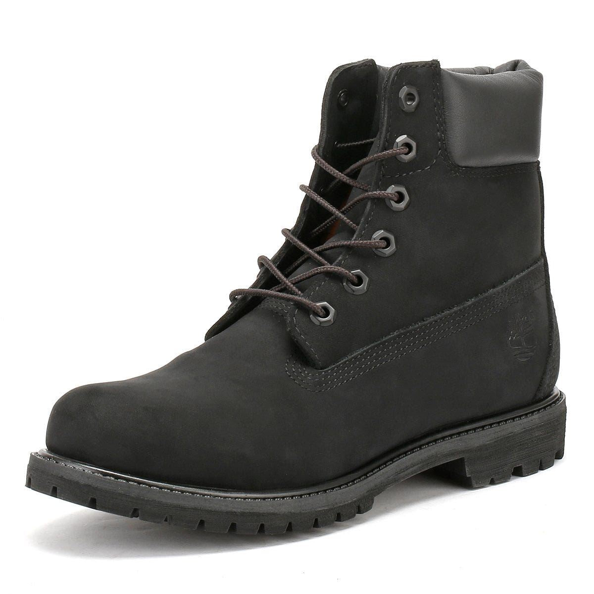 Timberland Womens Schwarz Premium 6 Zoll Stiefel TOWER London