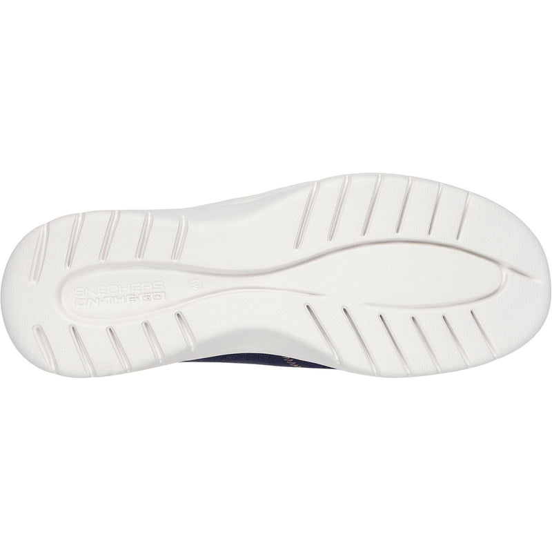 Skechers Palmilla Textile Damen Marine Bootsschuhe