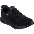 Skechers BOBS Sport Squad Chaos Damen Sneaker in Schwarz aus Textil