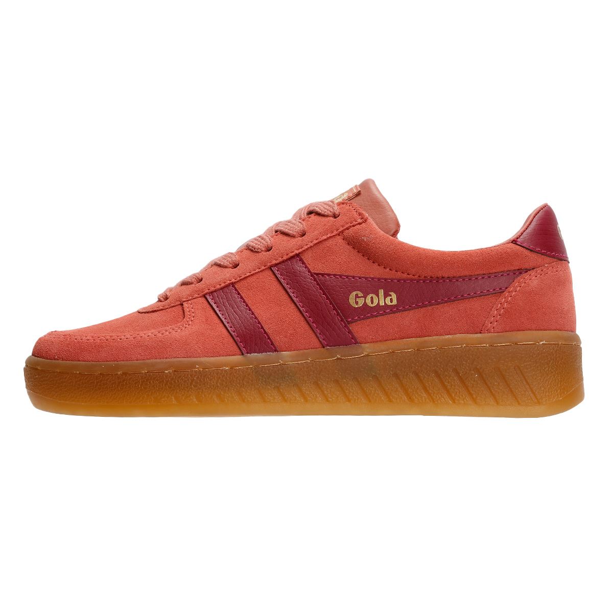 Gola Grandslam Wildleder Damen Rosa Sneakers