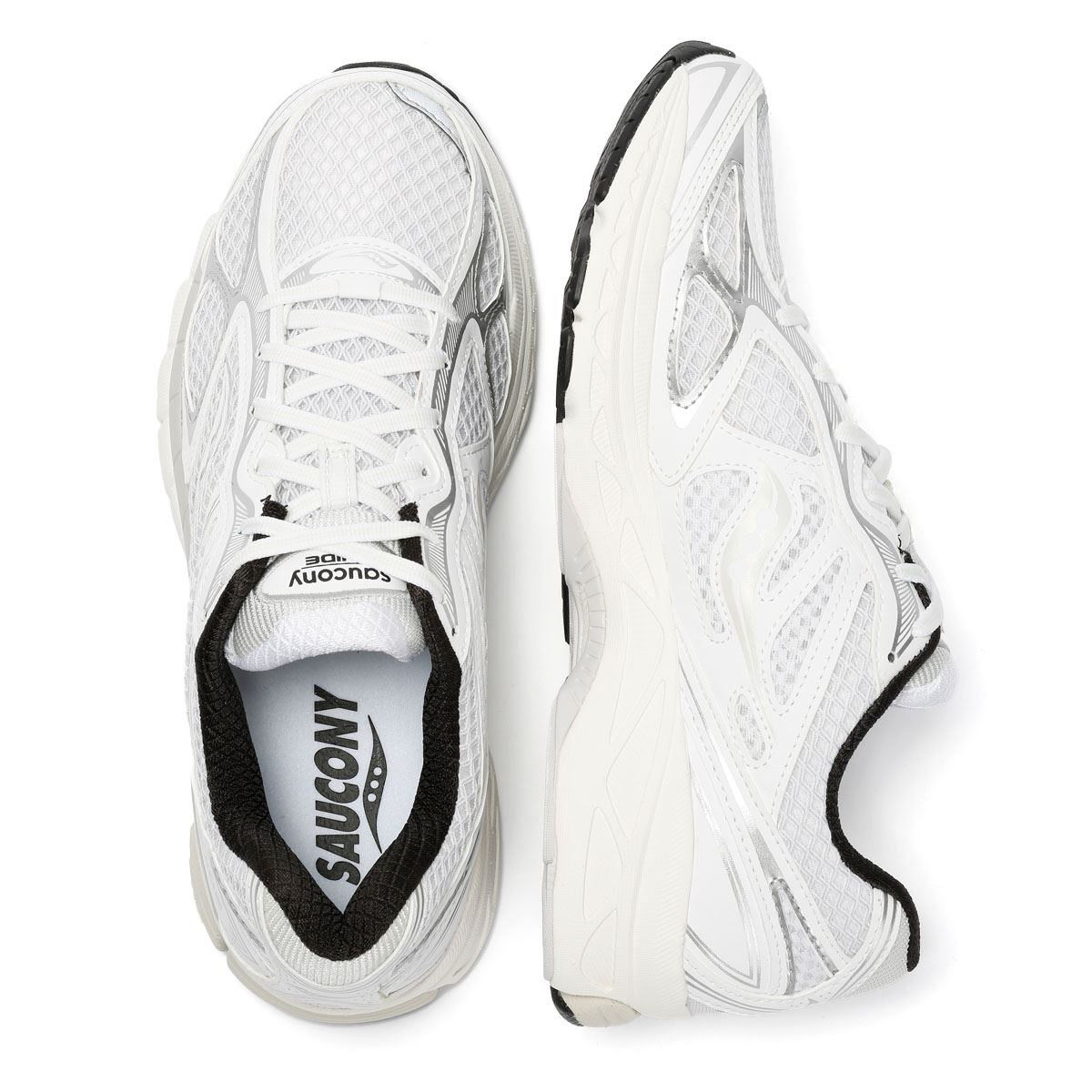 Saucony ProGrid Guide 7 Weiße Sneakers