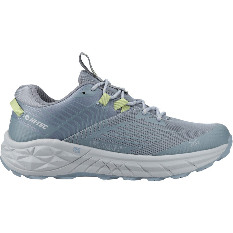 Hi-Tec Fuse Trail Low Polyesternetz Herren Sneaker In Dunkelschiefer/Unwetter