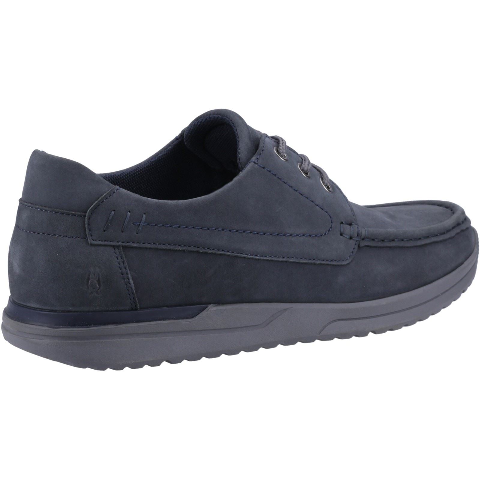 Hush Puppies Howard Leder Herren Dunkelblaue Schnürschuhe