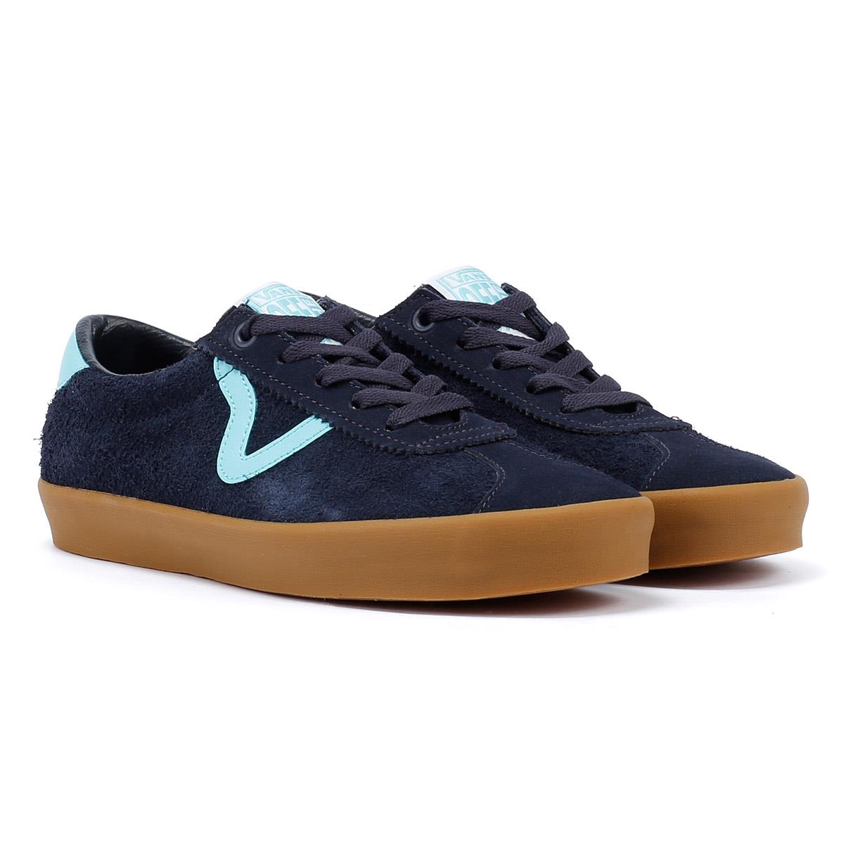 Vans Sport Low Damen Blau/Gummi Wildleder Turnschuhe