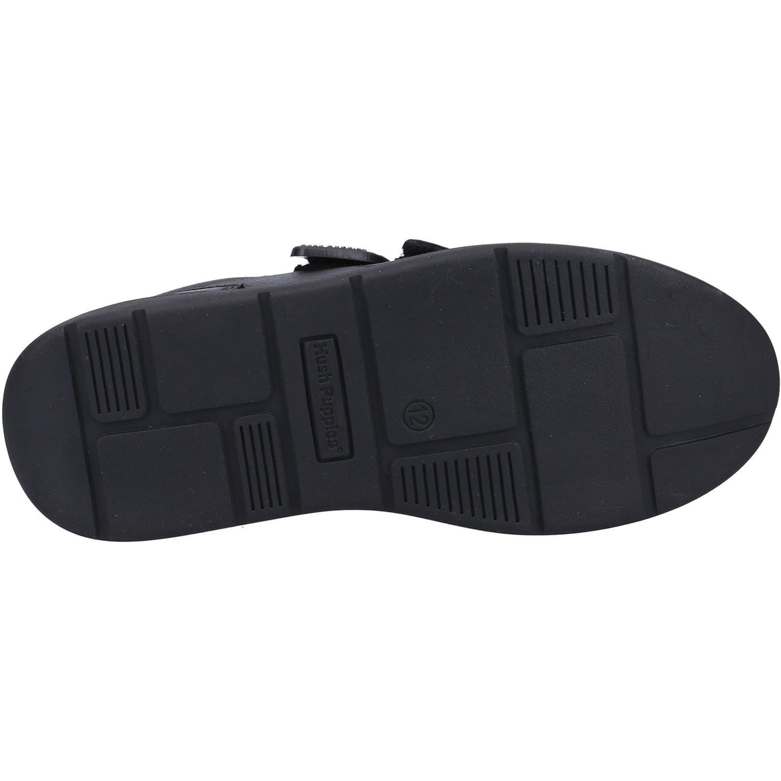 Hush Puppies Ryan JNR Lederschuhe Für Jungen In Schwarz