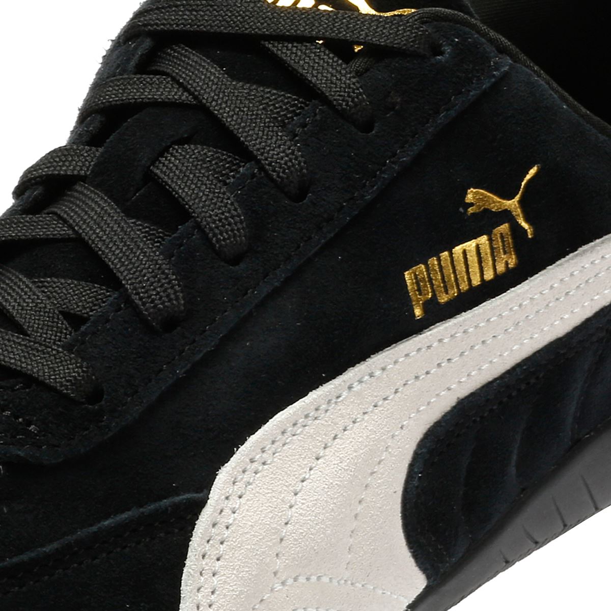 Puma Speedcat OG Leder Schwarze Sneakers