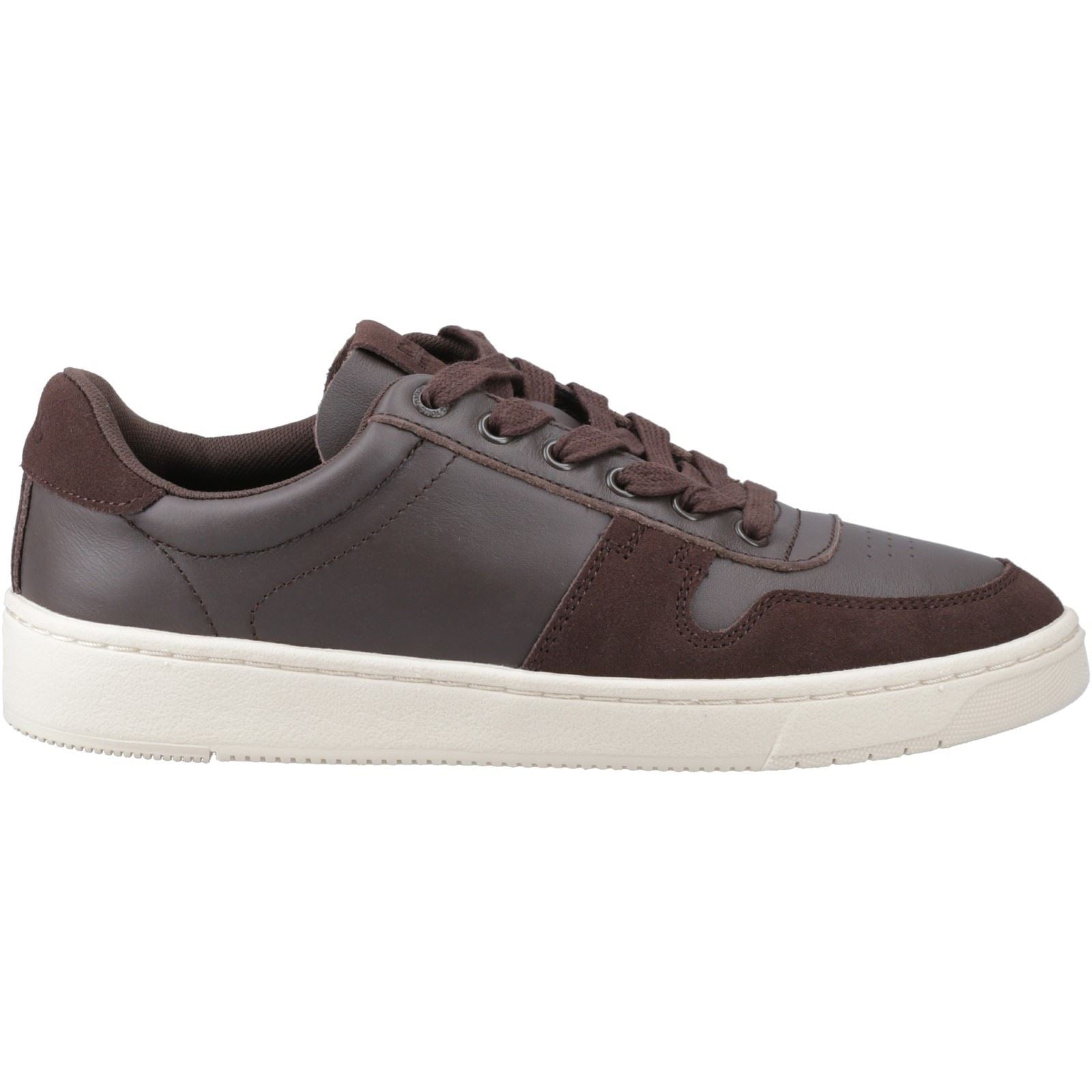 TOMS TRVL Lite Court Leder Herren Braune Sneaker