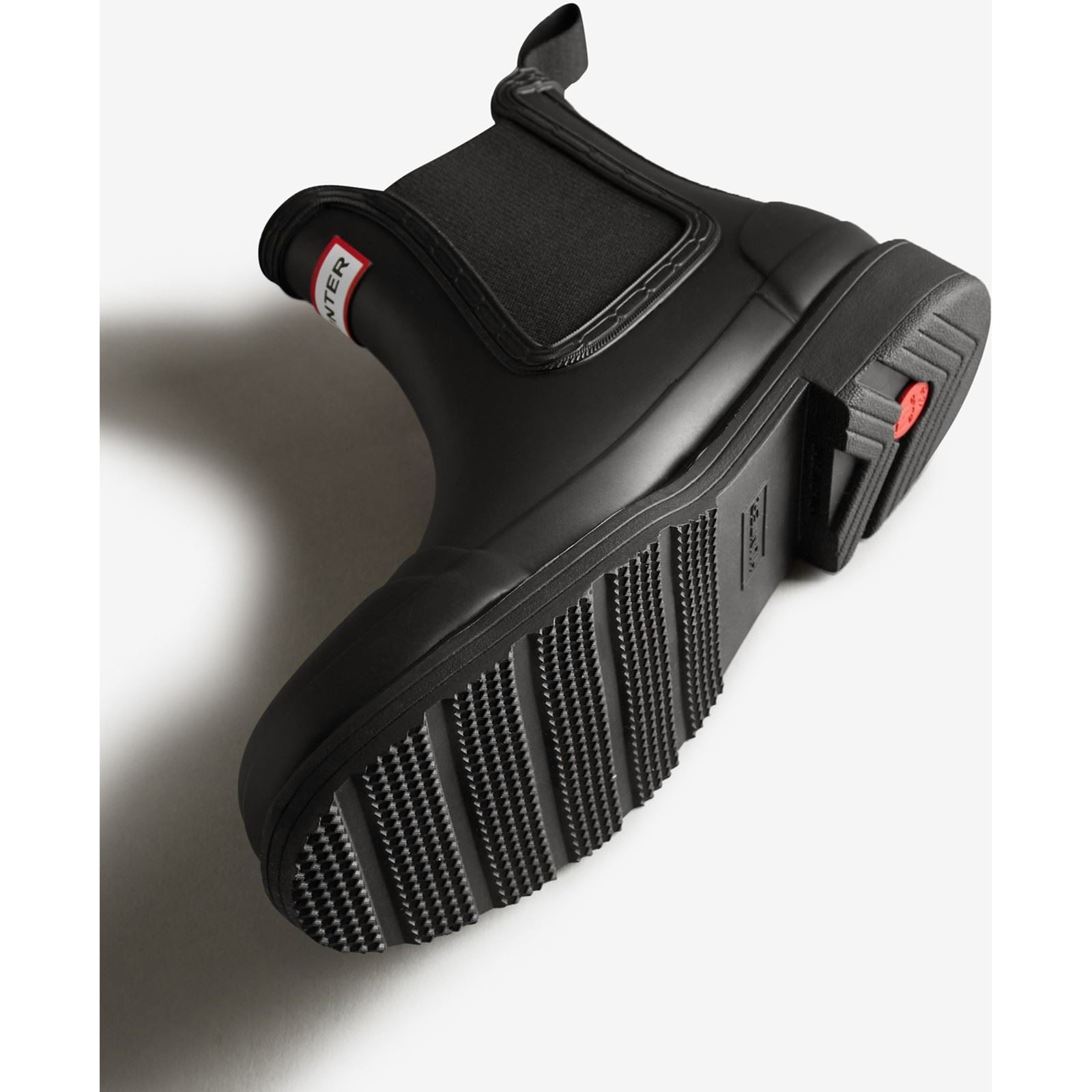Hunter Commando Gummistiefel Für Damen In Schwarz