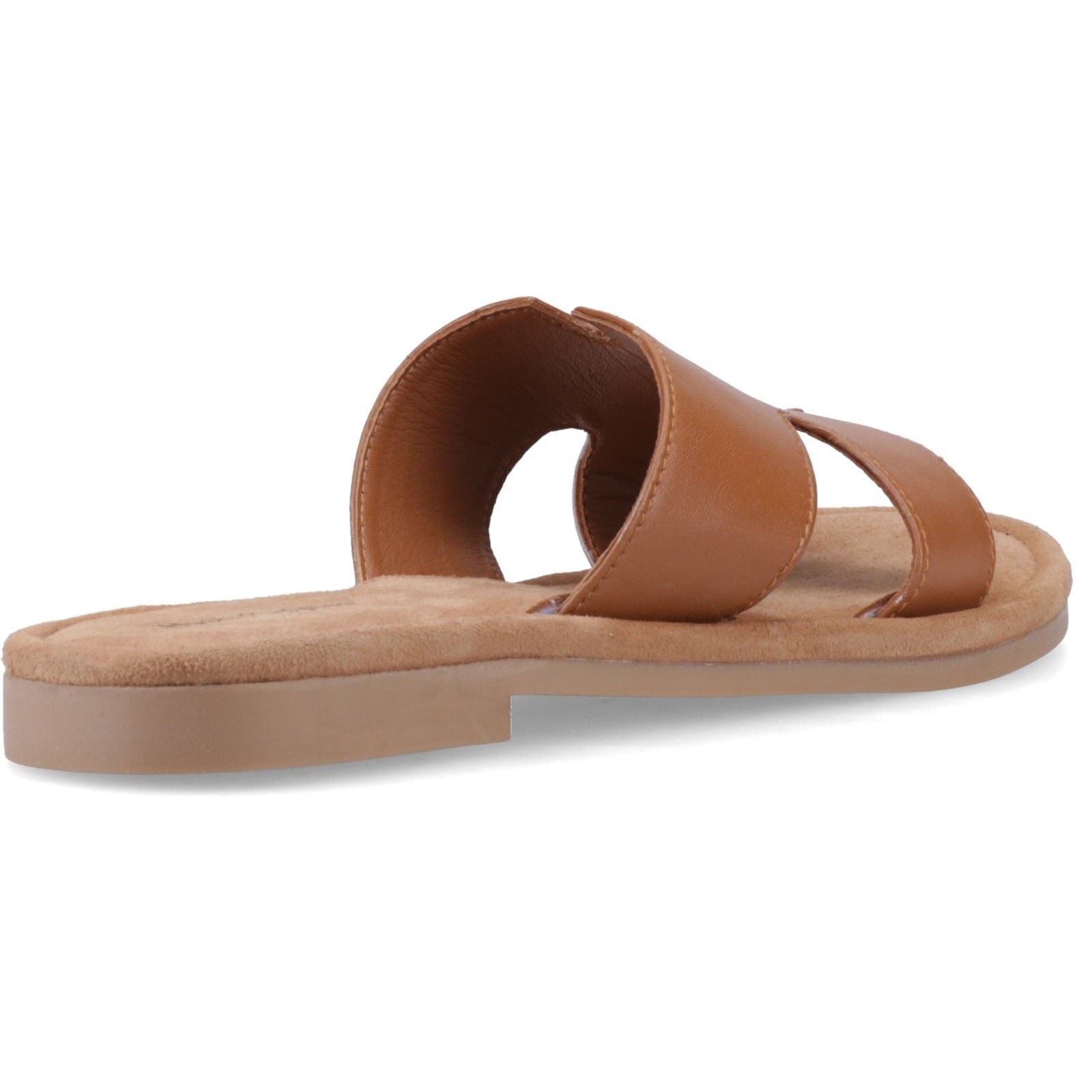 Hush Puppies Azalea Mule Leder Damen Tan Sandalen