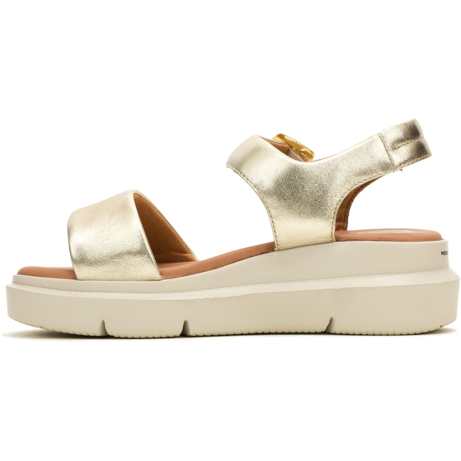 Hush Puppies Uplift Damen Sandalen Aus Champagner-Leder