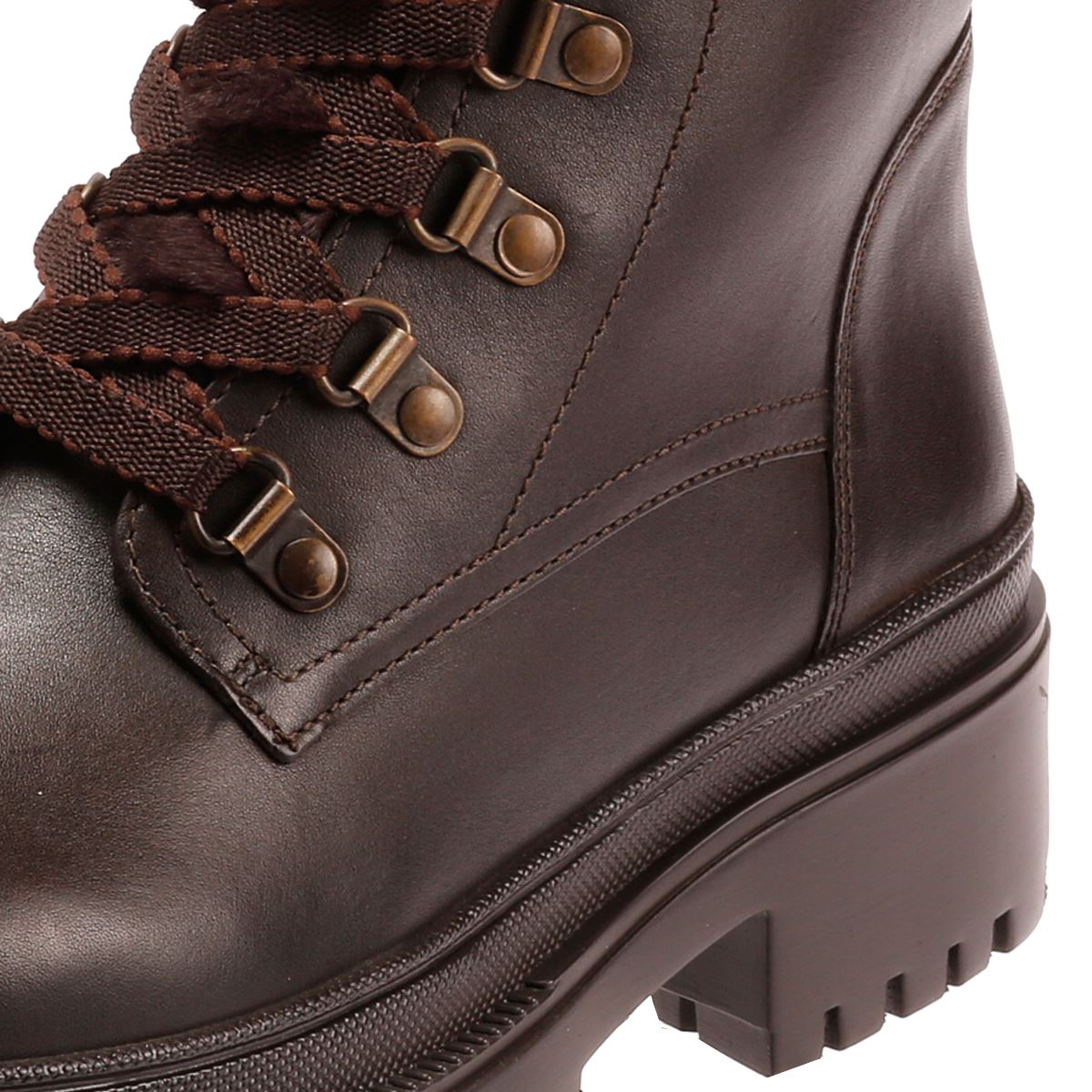 Osprey London The Budapest Leder Damen Braune Stiefel