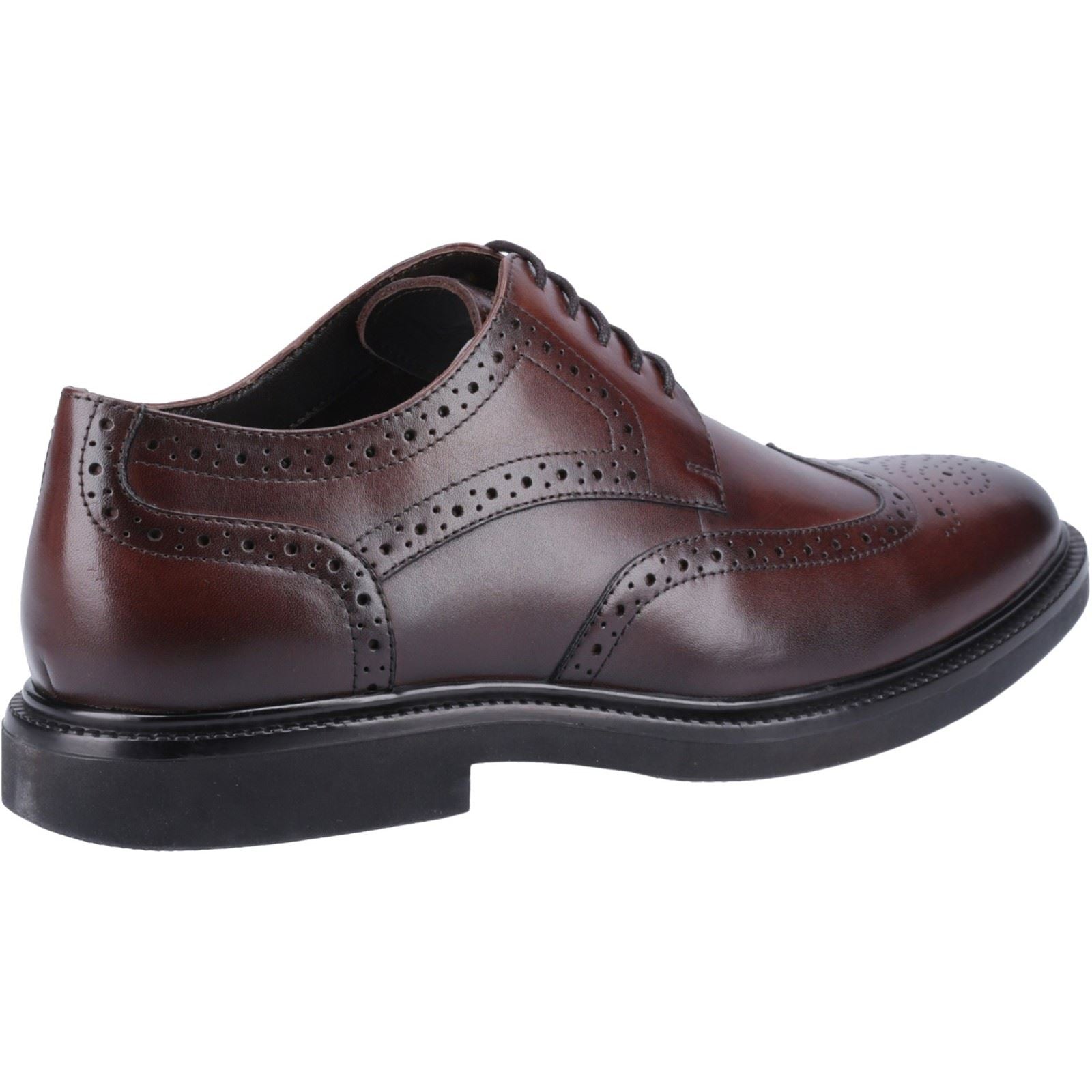Hush Puppies Kingston Herren Schuhe Aus Schokoladenfarbenem Leder