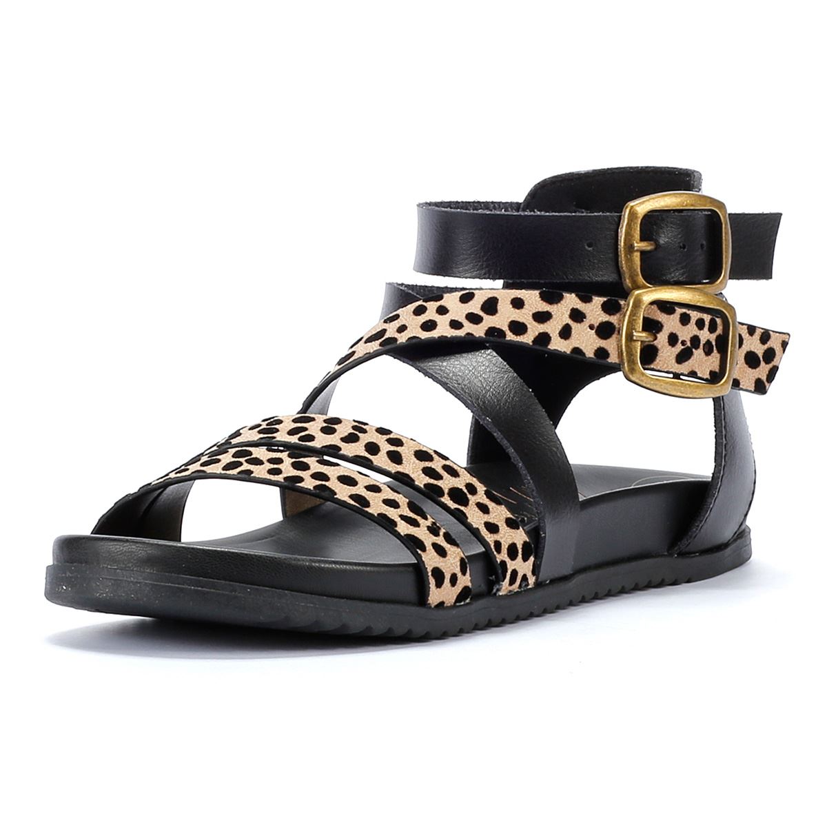 Blowfish Malibu Candie Damen-Leoparden-Sandalen