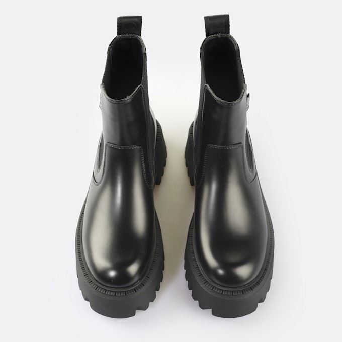 Buffalo Aspen Chelsea Damen Schwarze Farbe Stiefel