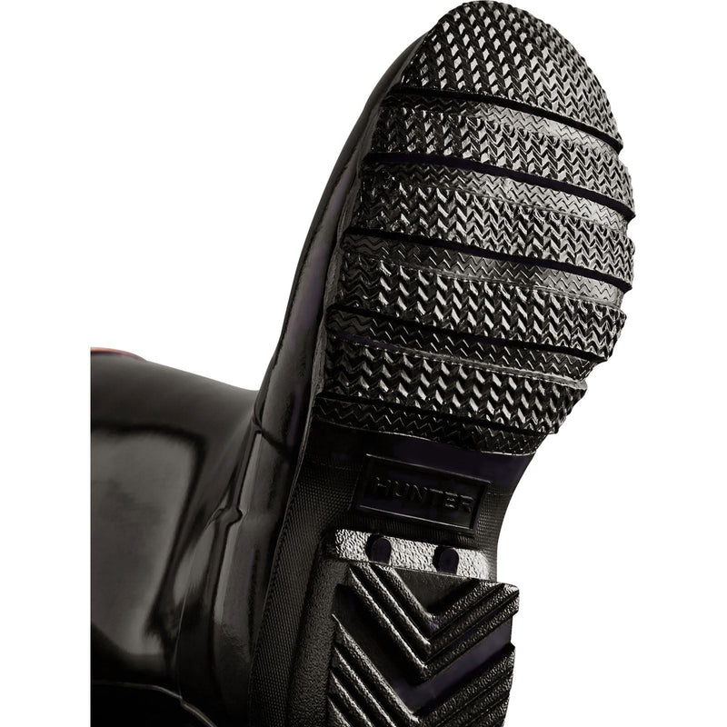 Hunter Junior Originals Gloss Gummistiefel Für Unisex Kinder In Schwarz