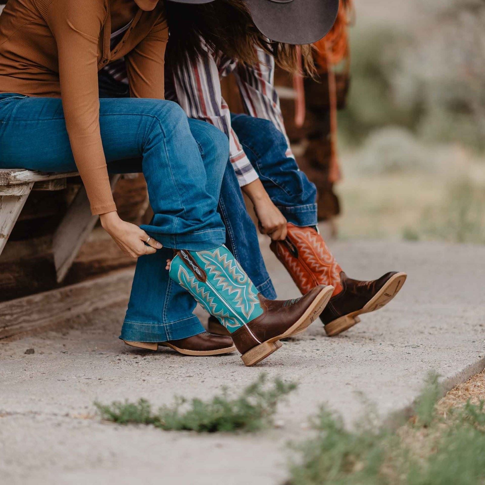 Durango Lady Rebel Pro Leder Damen Hickory/Chili Pepper Stiefel