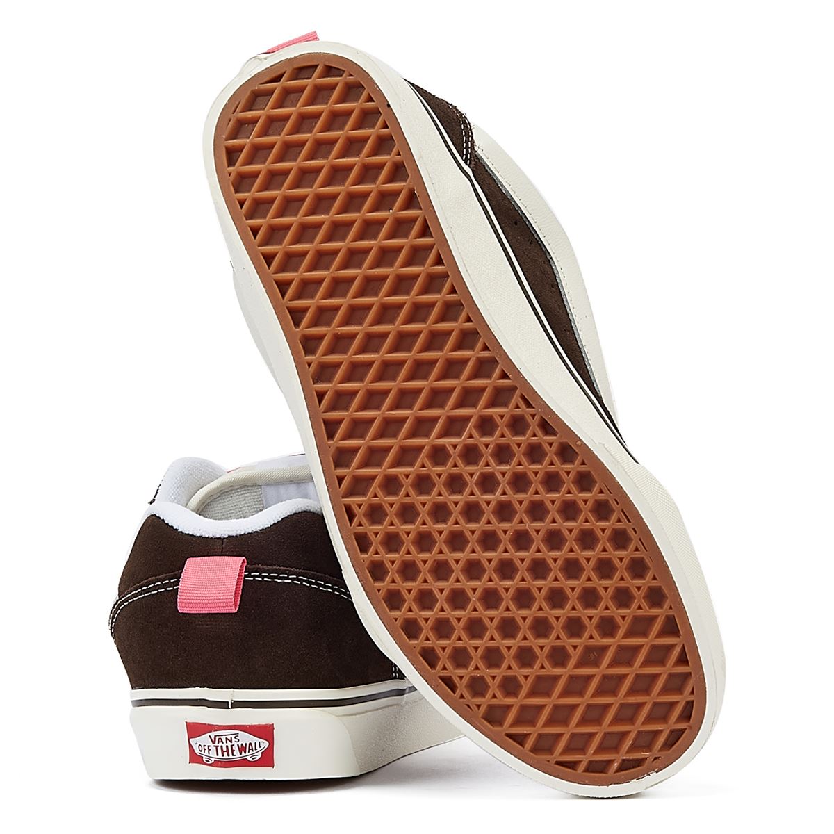 Vans Knu Skool Braun/Weiße Turnschuhe