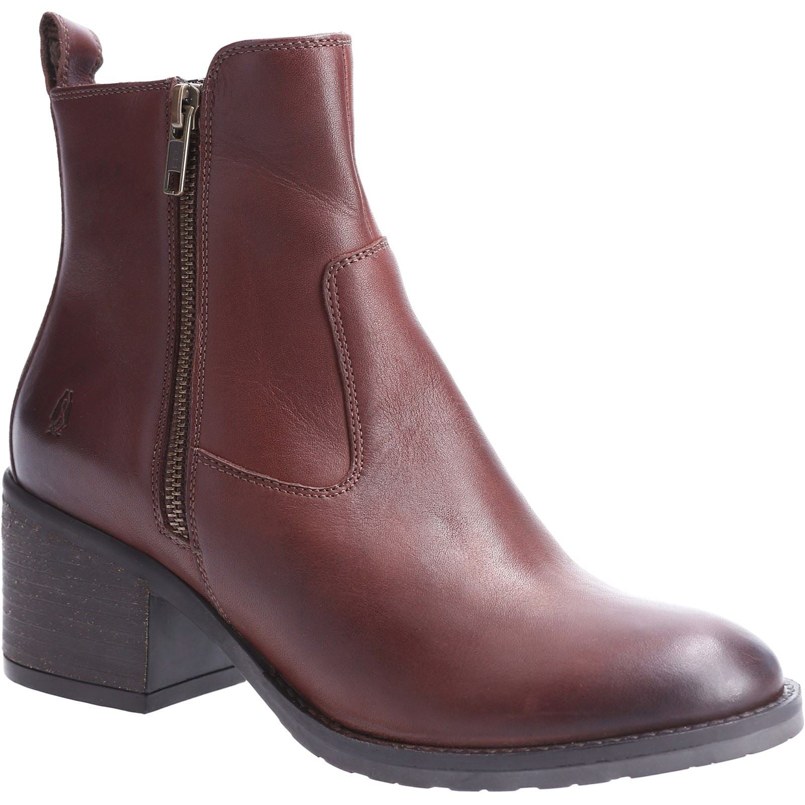 Hush Puppies Helena Damenstiefel Aus Braunem Leder