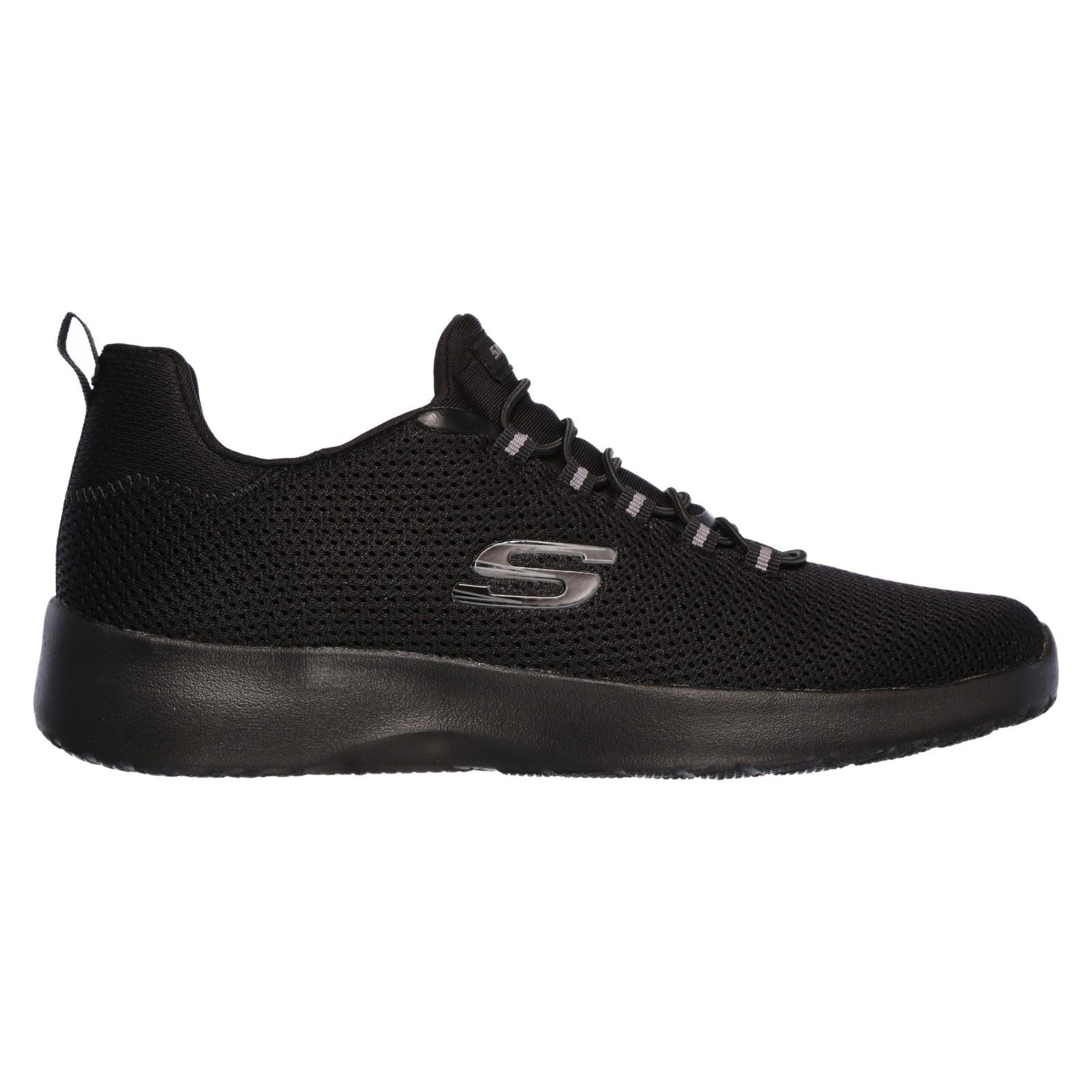 Skechers Dynamight Synthetik Herren Sneaker In Schwarz