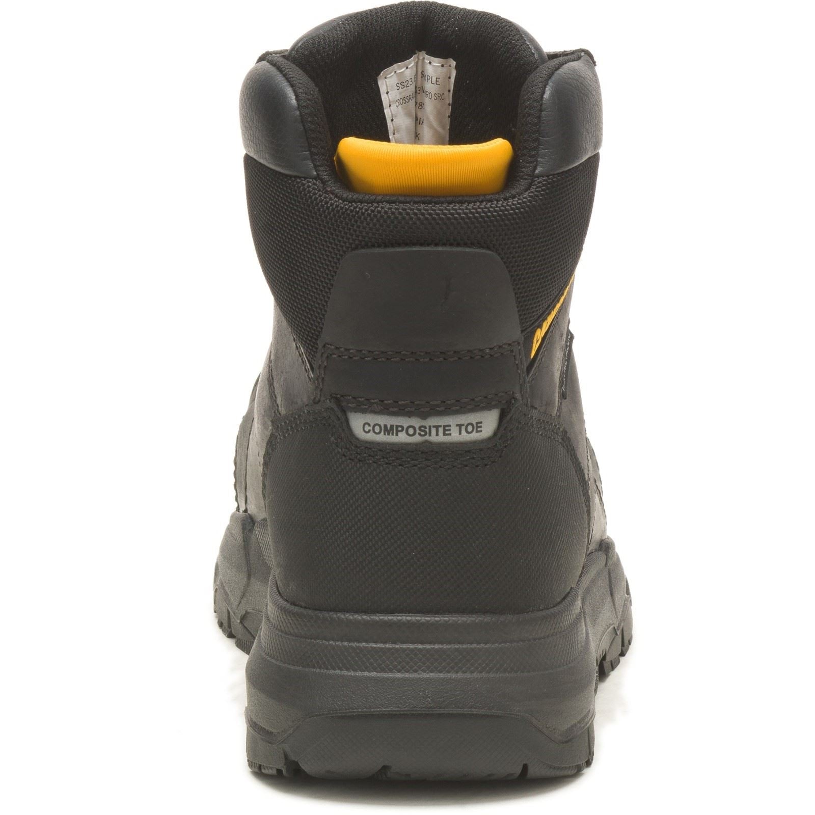 Caterpillar Crossrail 2.0 Leder Schwarze Farbe Sicherheitsstiefel