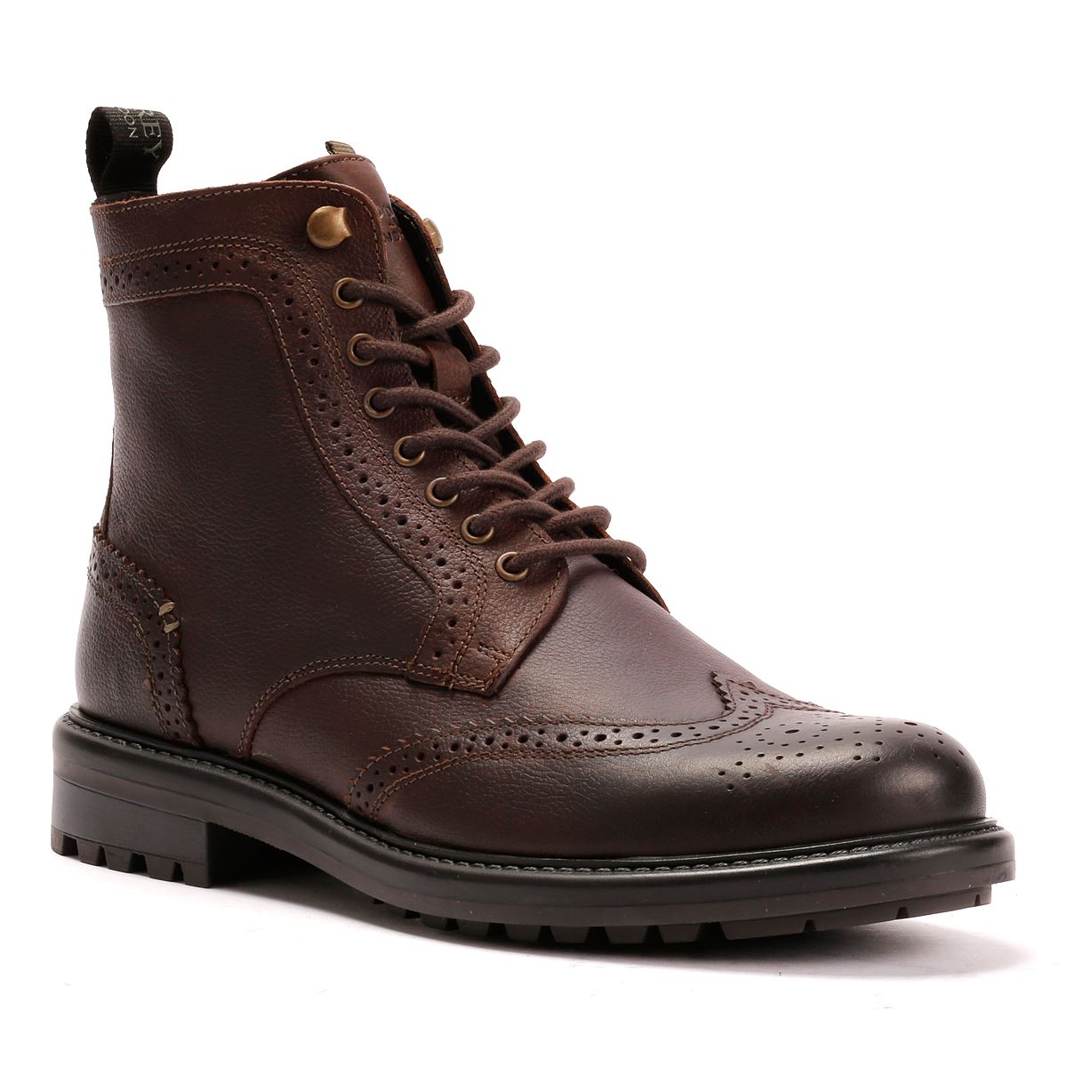 Osprey London The Professor Leder Herren Braune Stiefel
