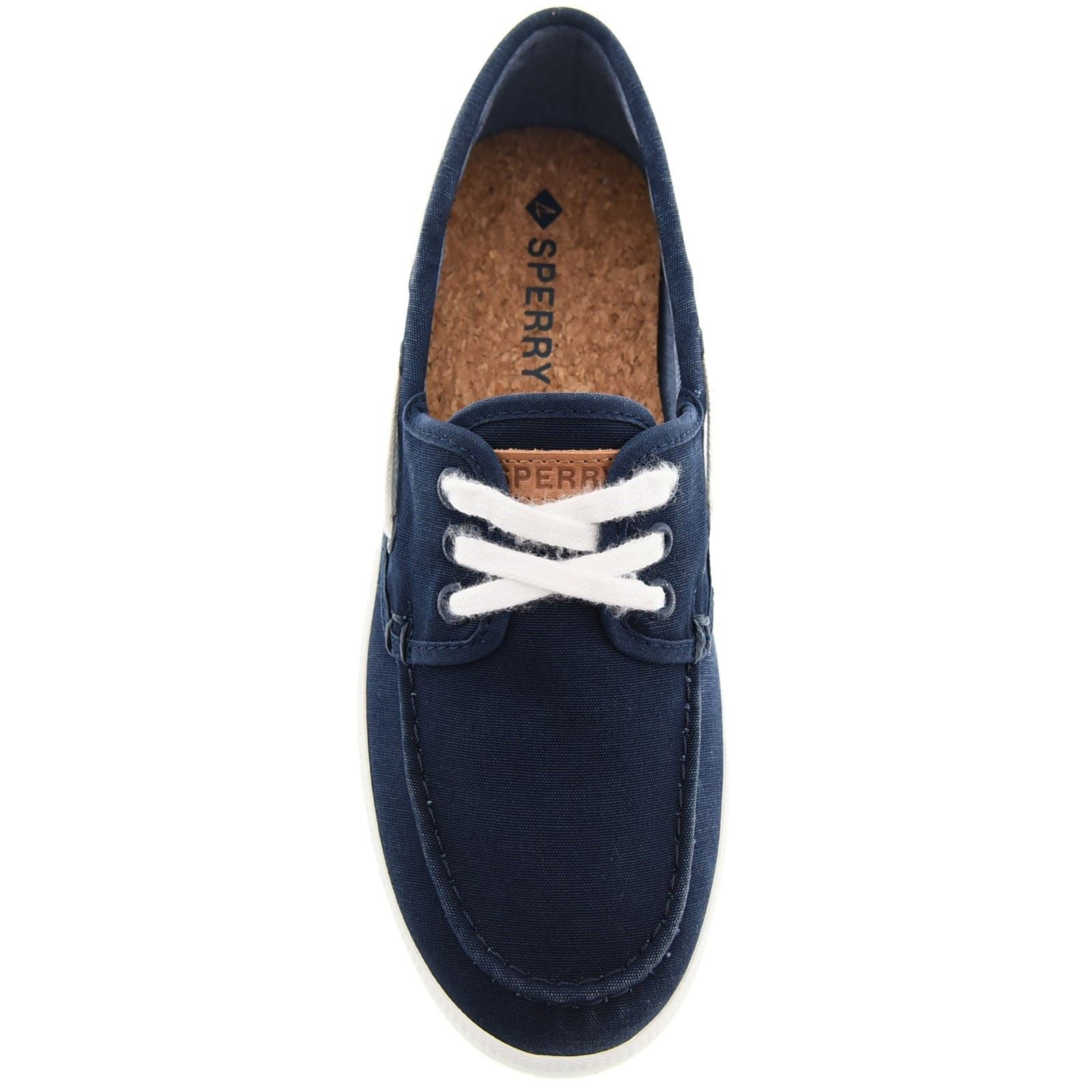 Sperry Venice Boat Textil Damen Marinebootsschuhe